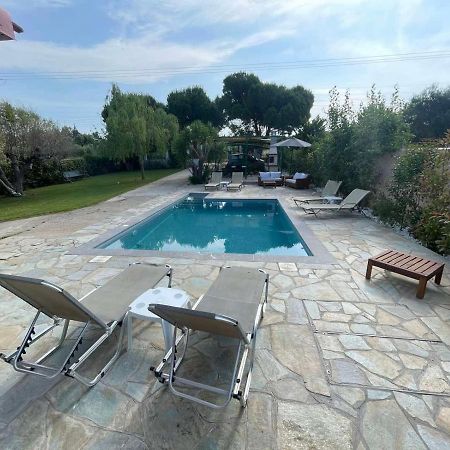Vila Kalimera Private Pool Неа-Потидеа Экстерьер фото