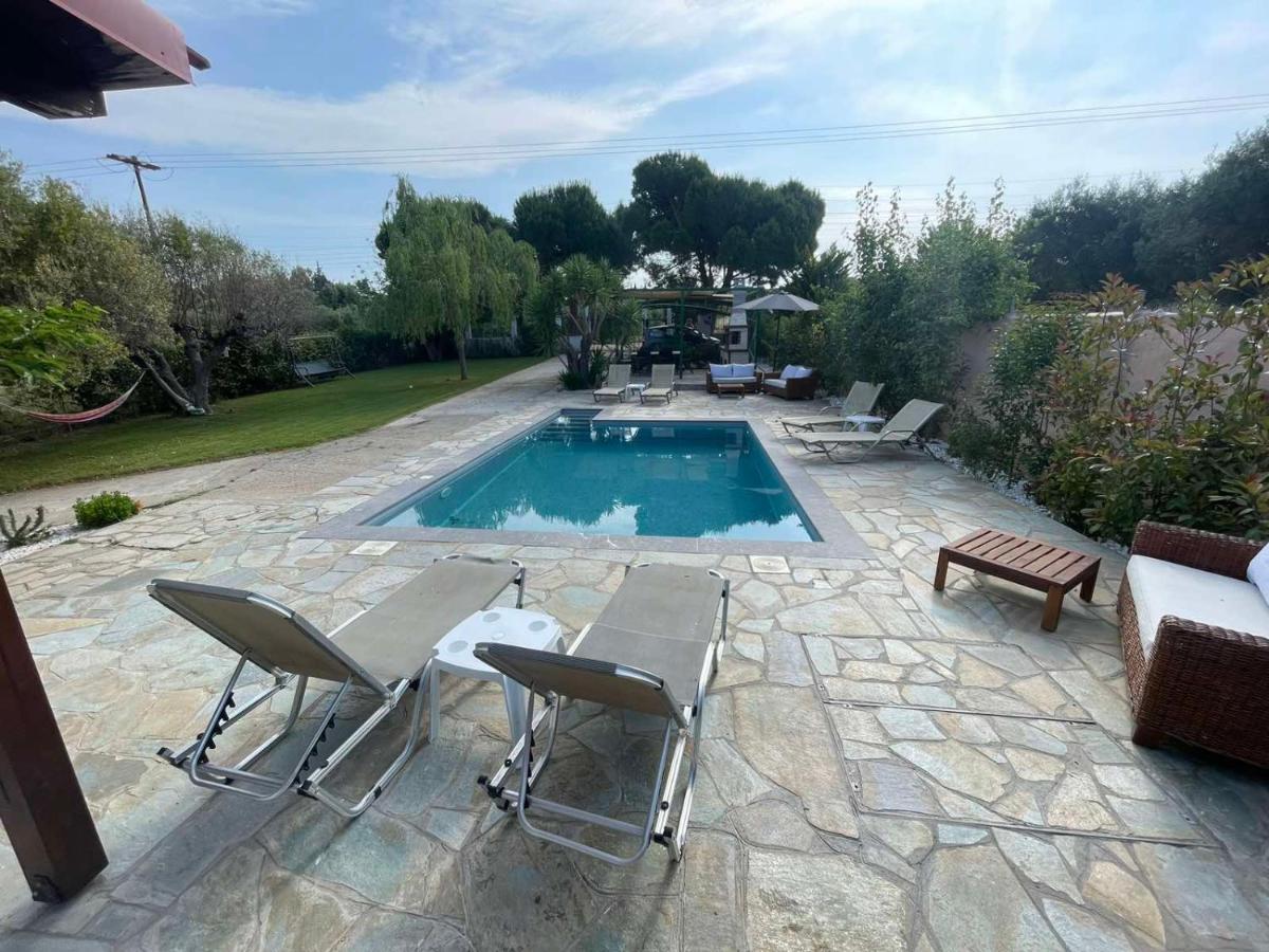 Vila Kalimera Private Pool Неа-Потидеа Экстерьер фото